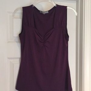 Silk feeling tank top